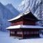 北欧犯罪剧封面，雪景与孤独人影